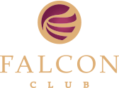 фоновое озвучивание Falcon club SPA  логотип минск