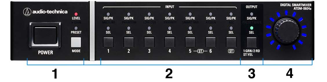 SmartMixer ATDM-0604a