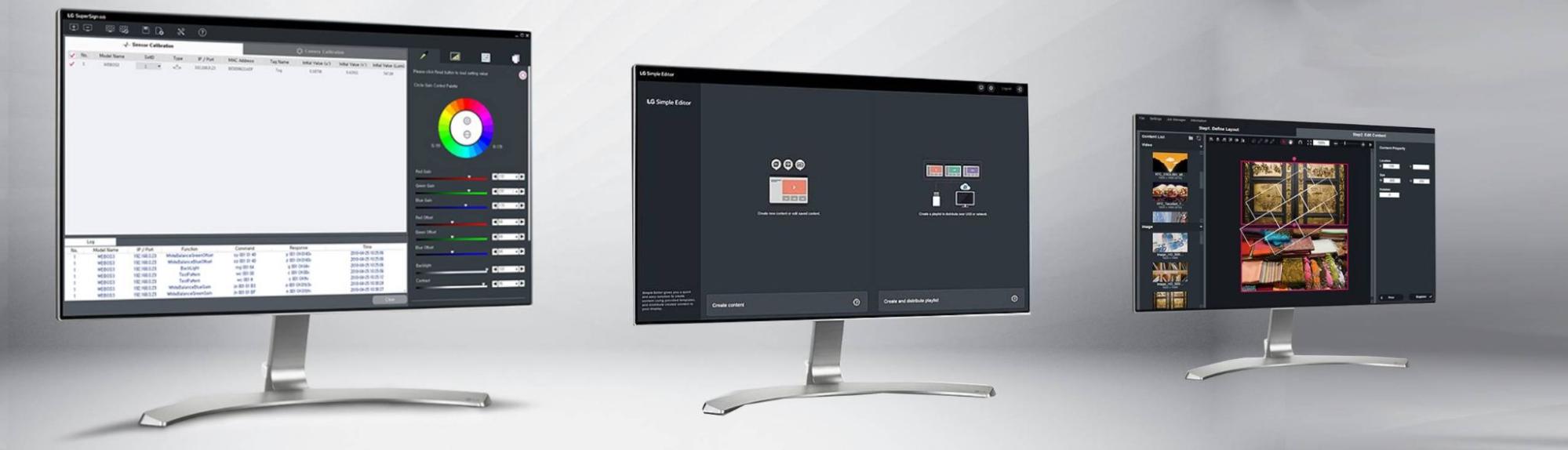 LG ПО Digital Signage