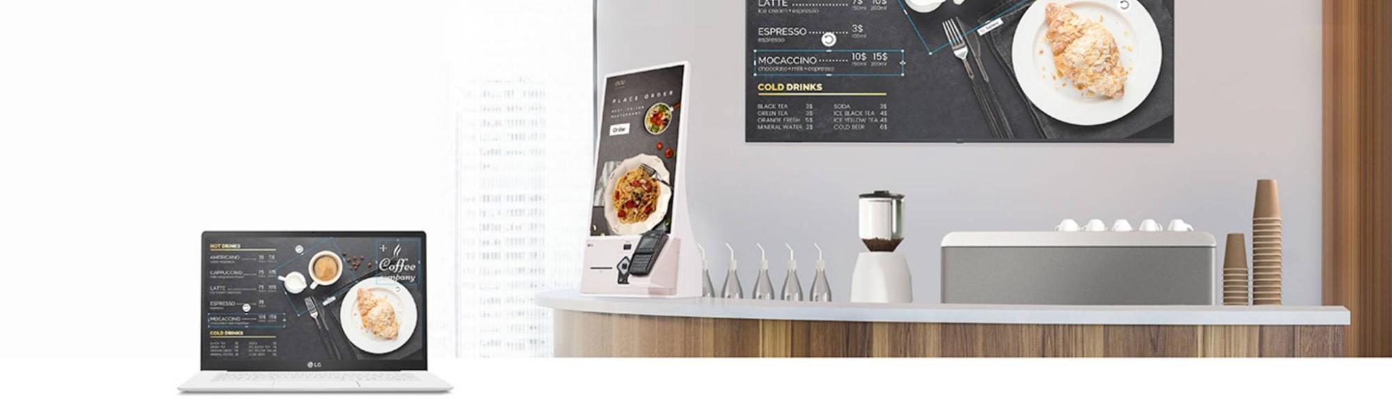 дисплеи LG для бизнеса