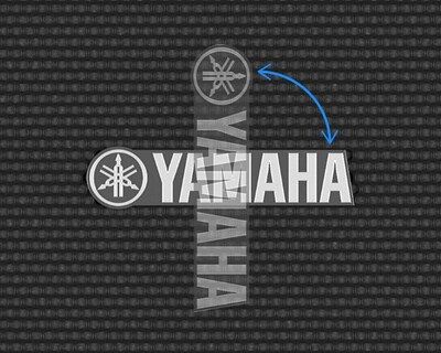 колонки Yamaha с лого