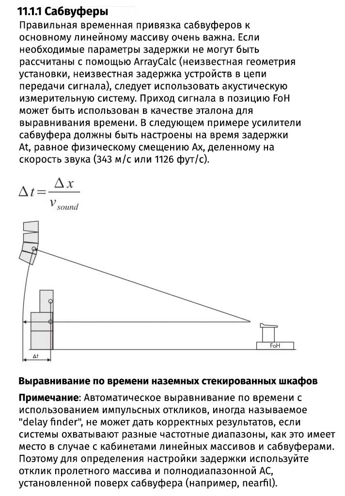 звуковая система настройка